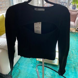 Cropped Zara top